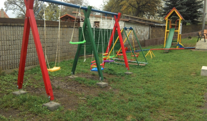 Výstavba parku v obci Vysoká