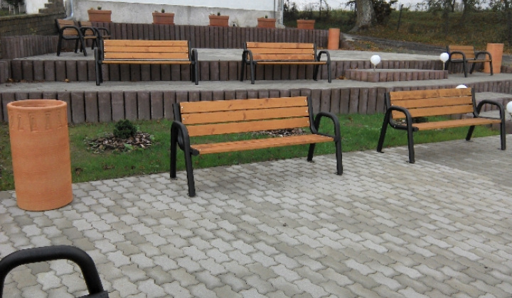 Výstavba parku v obci Vysoká