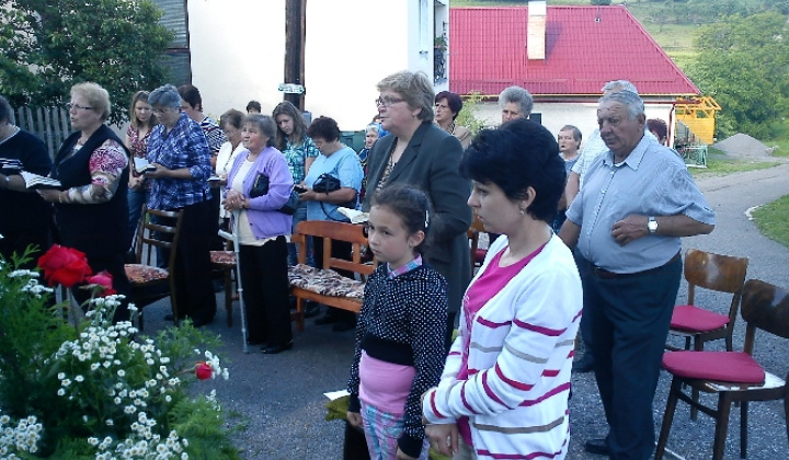 Slávnosť pri Božskom srdci v obci Vysoká 15.6.2012