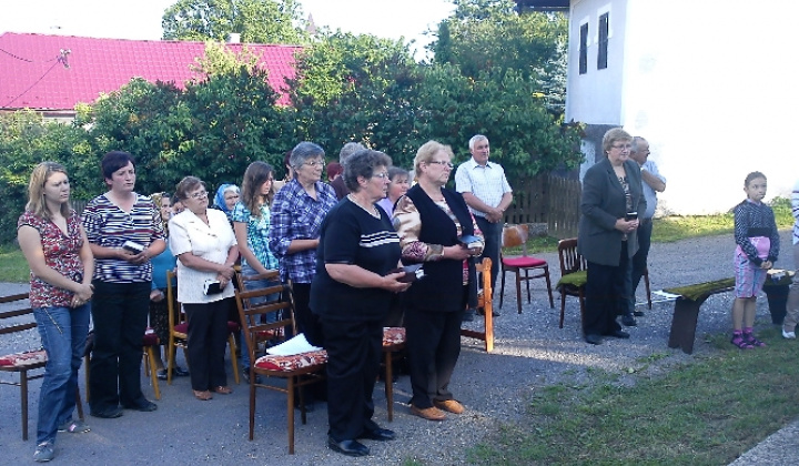 Slávnosť pri Božskom srdci v obci Vysoká 15.6.2012