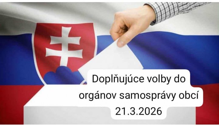 Doplňujúce voľby do orgánov samosprávy obcí 2026