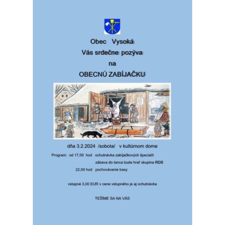 Obecná zabíjačka 2024