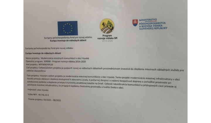 Propagácia projektu