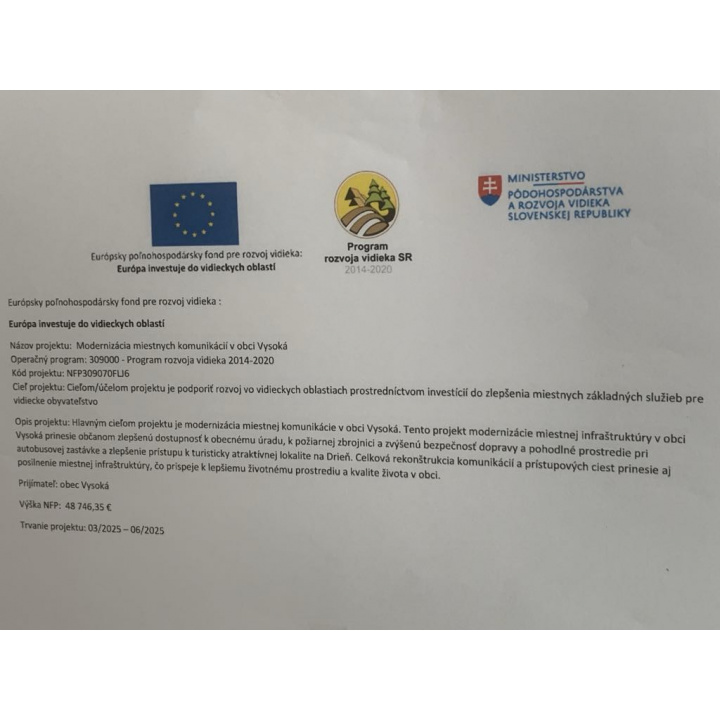 Propagácia projektu